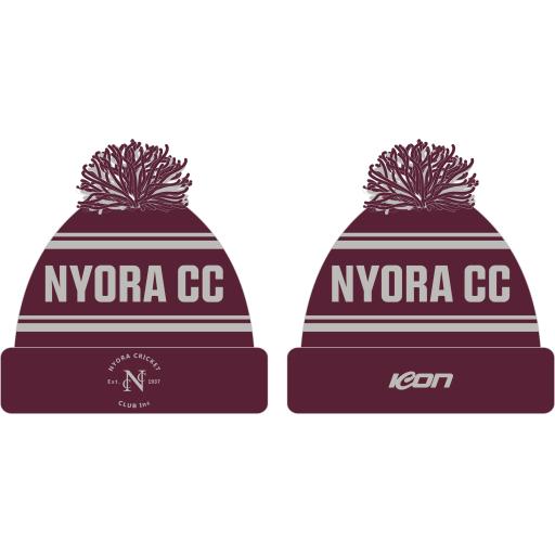 NYORA CC BEANIE WITH POM POM