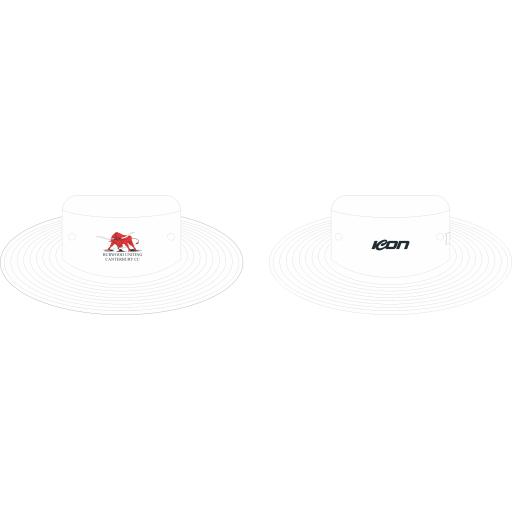 BURWOOD BULLS CC WIDEBRIM HAT WHITE