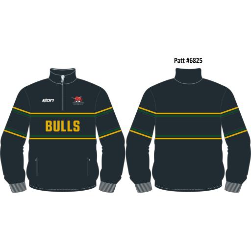 BURWOOD BULLS  1/4 ZIP JUMPER