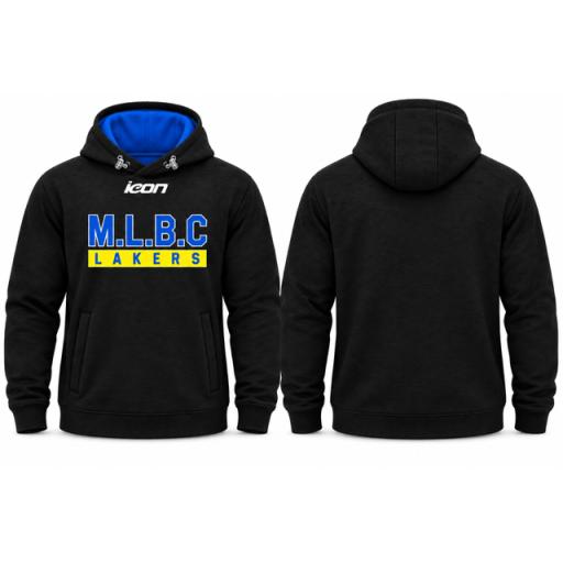 MLBC Lakers Black Hoodie