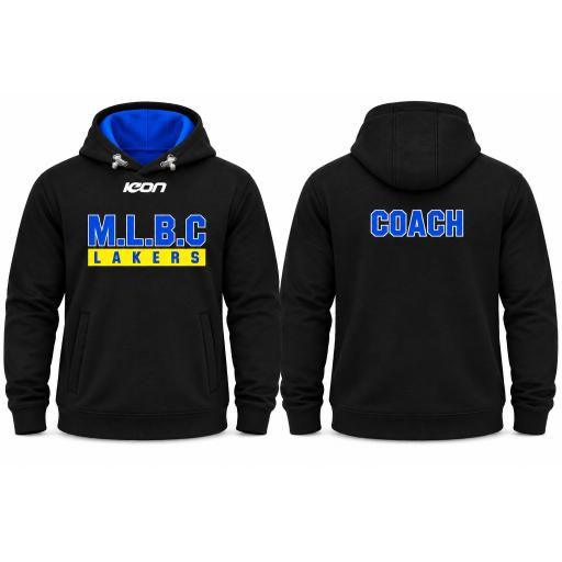 MLBC Lakers Black Hoodie COACH