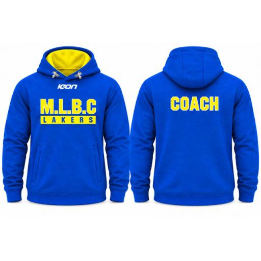 MLBC Lakers Blue Hoodie COACH