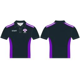 Charcoal and Purple Polo Shirt Mockup.png
