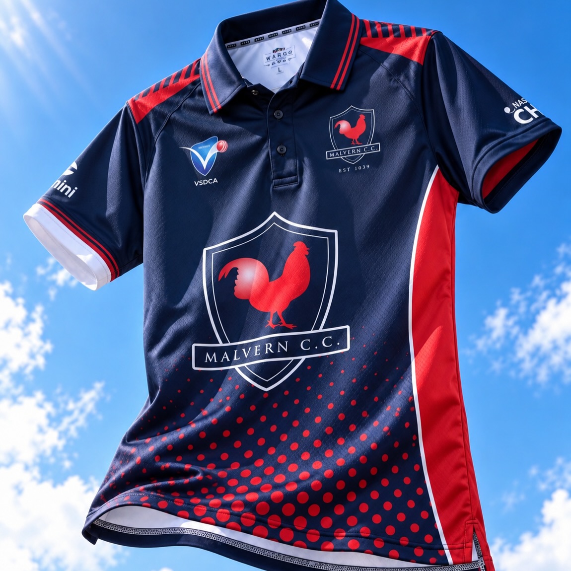 ICON Sports Malvern Cricket Club one-day jersey