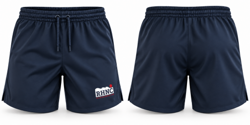 Navy Sports Shorts Front and Back.png