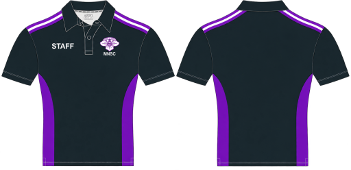 Charcoal and Purple Polo Shirt Mockup.png
