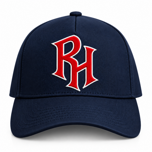 Navy Cap with Red RH Embroidery.png